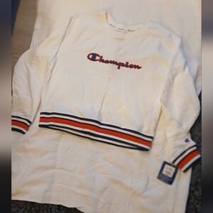 Champion White Terry Sweatsuit
